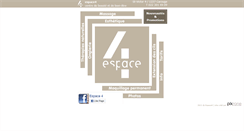 Desktop Screenshot of espace4.ch
